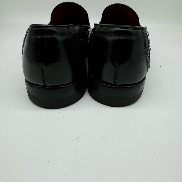 Vintage Dack’s loafers Made in Canada 10 1/2 black leather - Picture 6 of 10